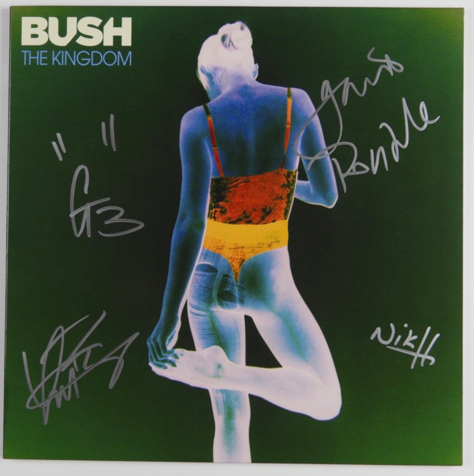 BUSH JSA Signed Autograph Record Album Vinyl The Kingdom