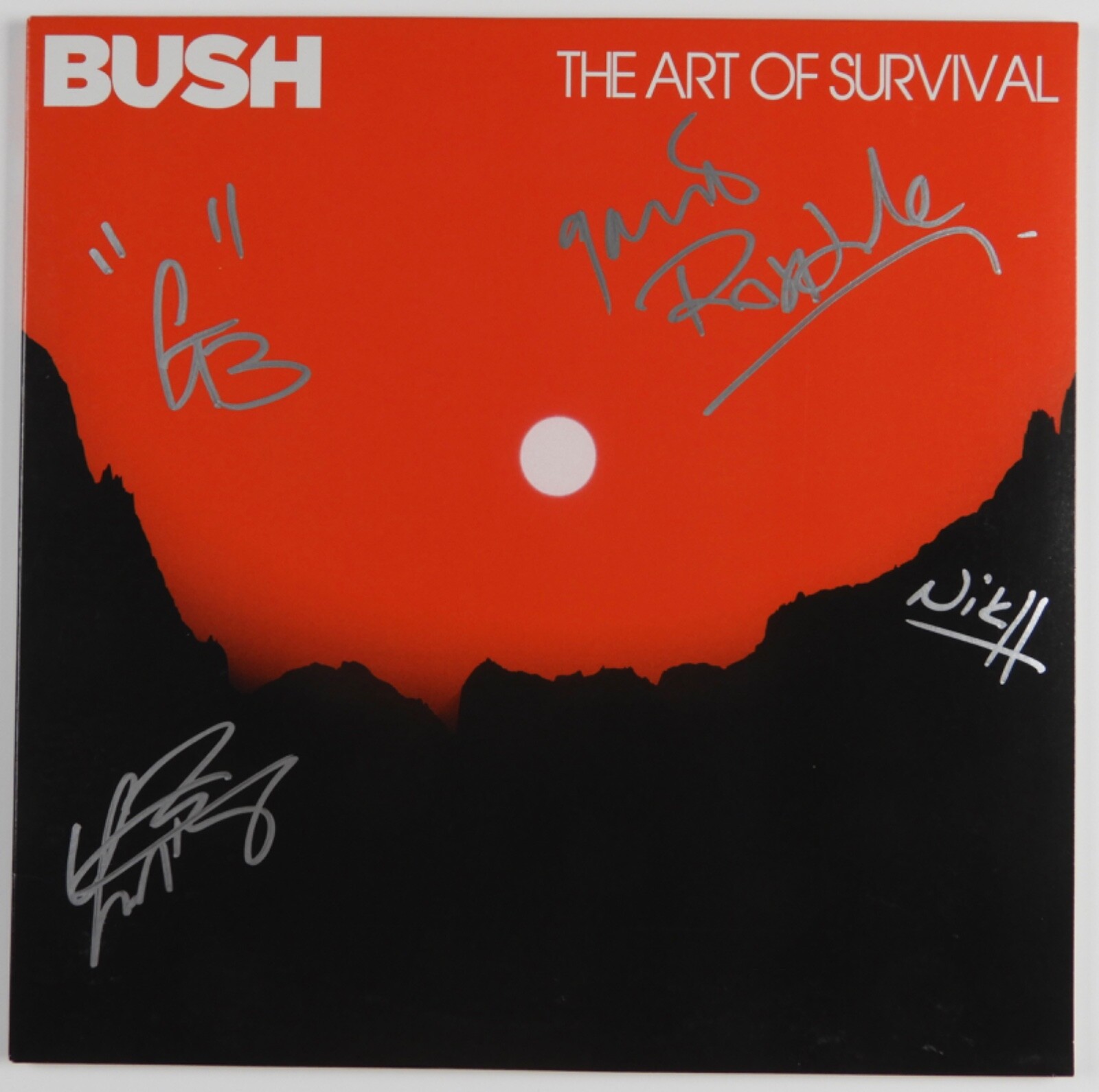 BUSH JSA Signed Autograph Record Album Vinyl The Art Of Survival Gavin Rossdale