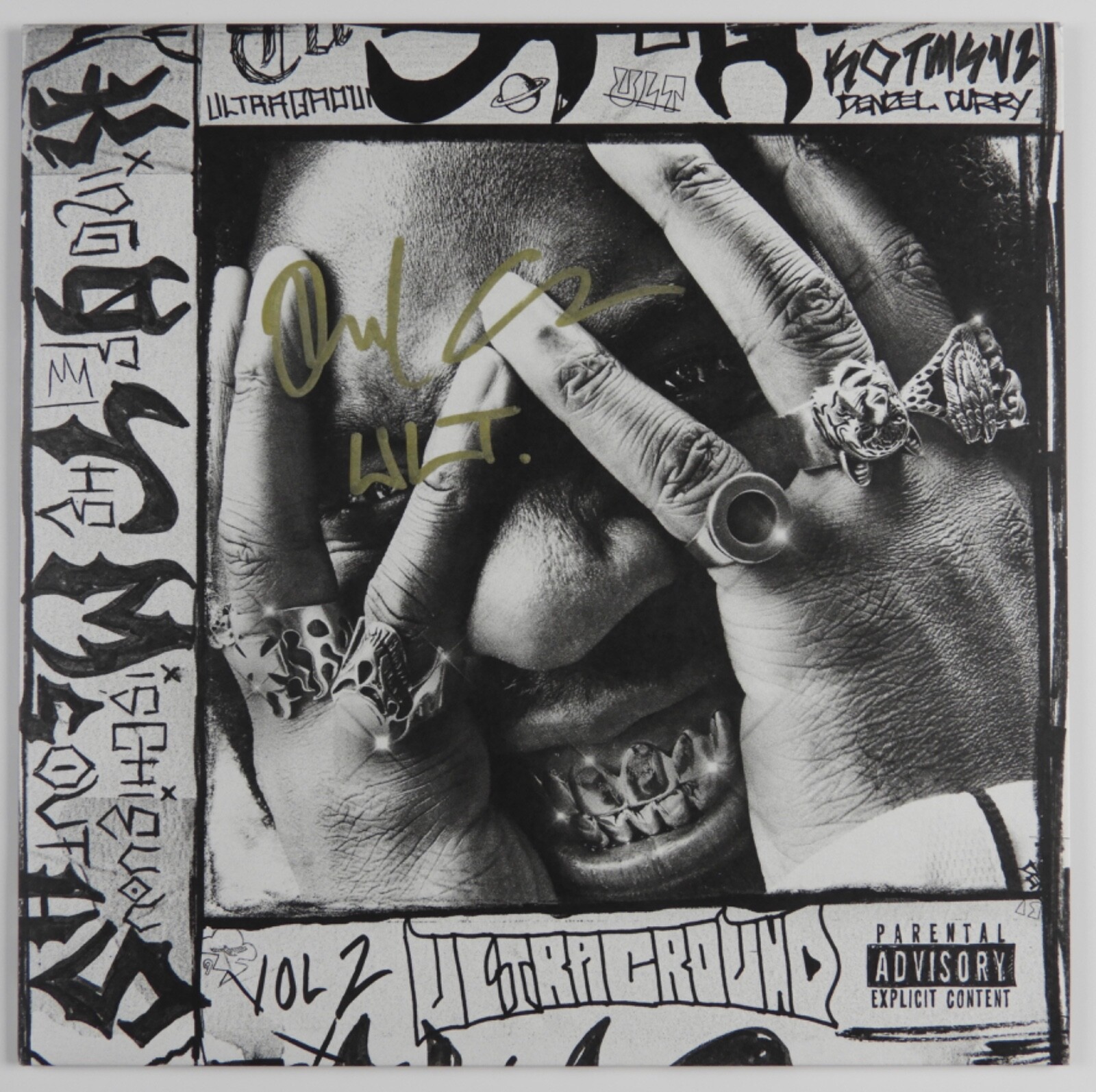 Denzel Curry Ultraground JSA Signed Autograph Album Vinyl Record
