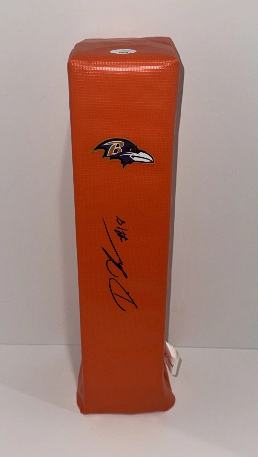 DIONTAE JOHNSON SIGNED BALTIMORE RAVENS TOUCHDOWN PYLON PROOF JSA COA