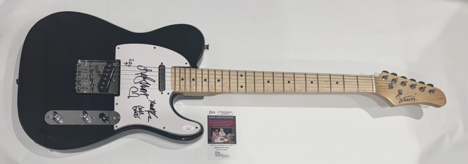 SIXPENCE NONE THE RICHER SIGNED ELECTRIC GUITAR LEIGH NASH MATT SLOCUM 4 JSA COA
