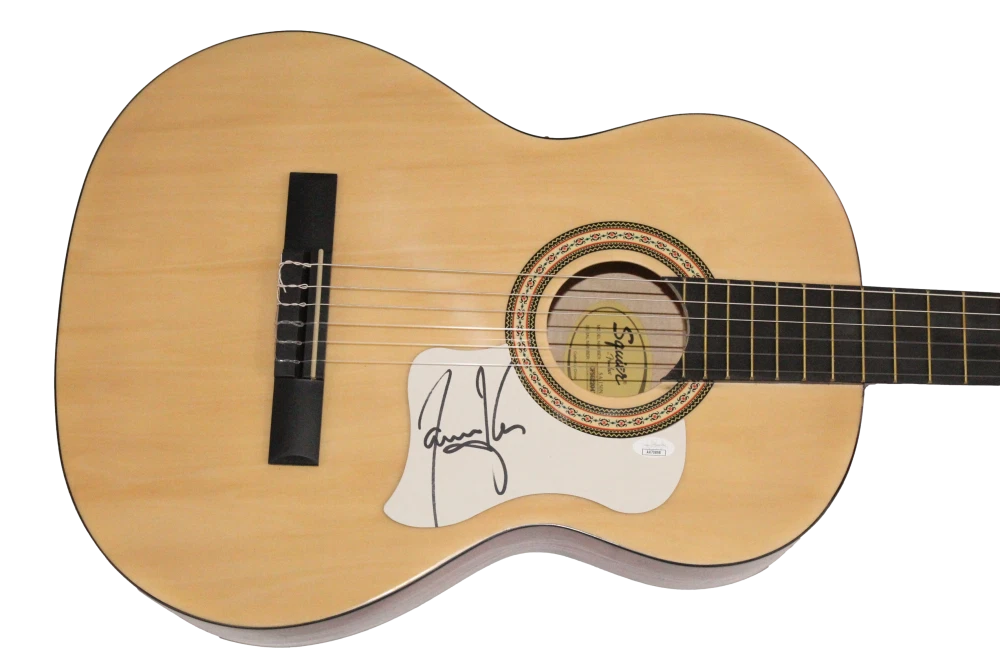 James Taylor Signed Autograph Fender Acoustic Guitar Sweet Baby James w/ JSA COA