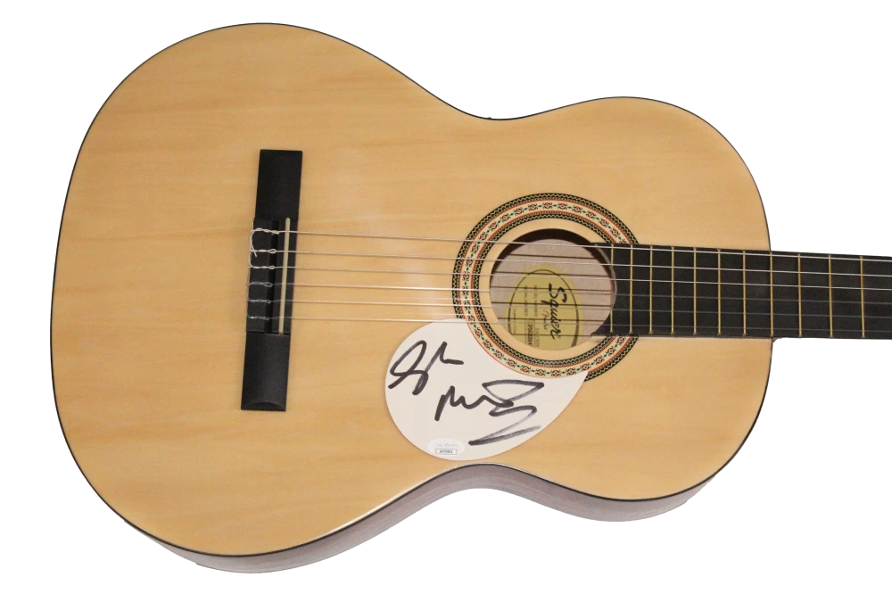 Glen Matlock Sex Pistols Signed Autograph Fender Acoustic Guitar - JSA COA