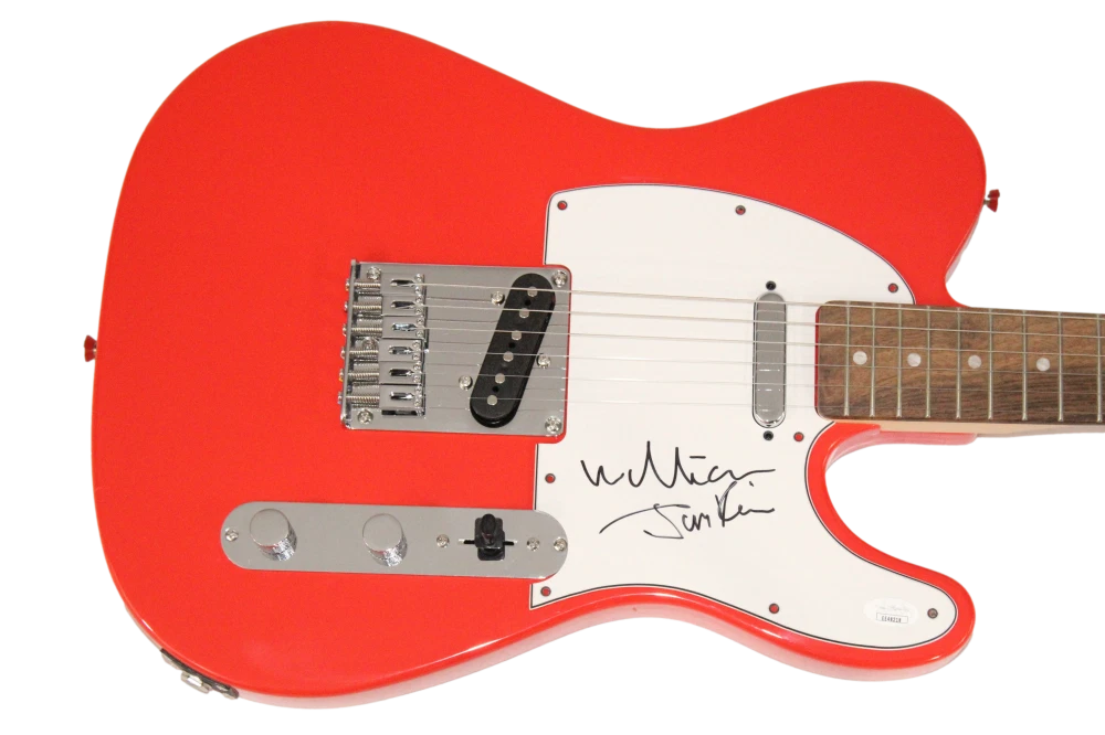 Jim Reid & William Reid The Jesus and Mary Chain Signed Autograph Guitar JSA COA