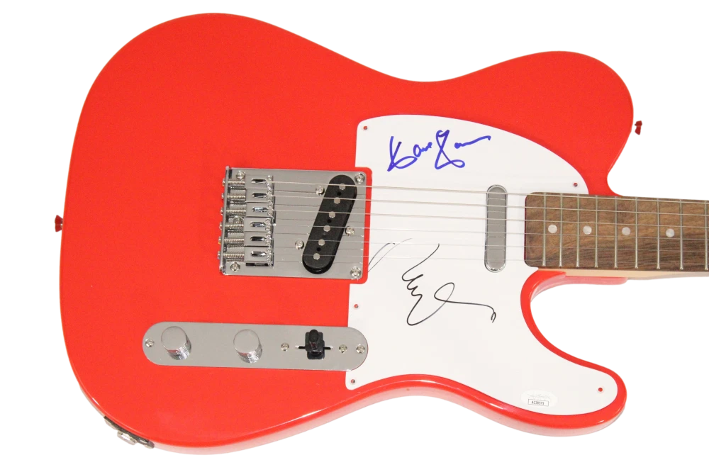 The Kinks Ray & Dave Davies Signed Autograph Fender Telecaster Guitar w/ JSA COA