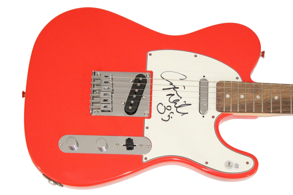 Crispian Mills Kula Shaker Signed Autograph Fender Telecaster Guitar w/ Beckett