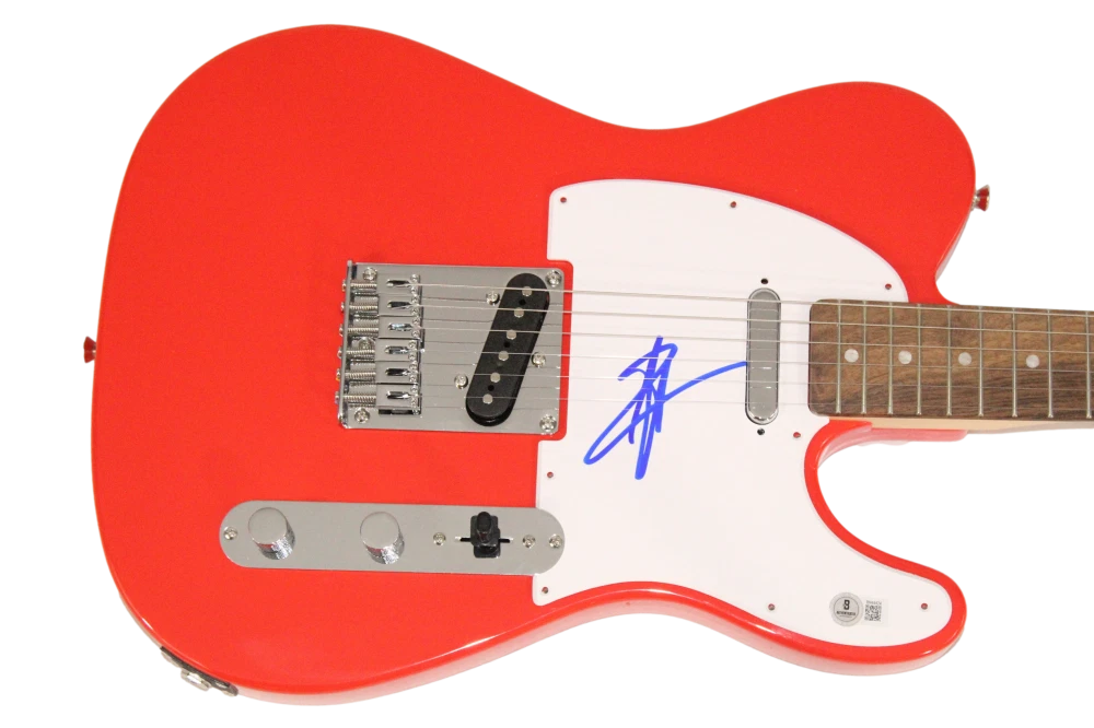 Scott Stapp Creed Signed Autograph Fender Telecaster Guitar Beckett COA