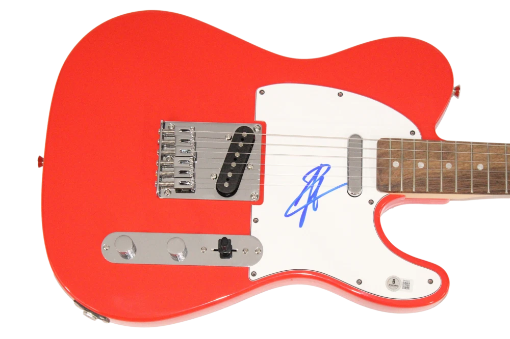 Scott Stapp Creed Signed Autograph Fender Telecaster Guitar Human Clay Beckett