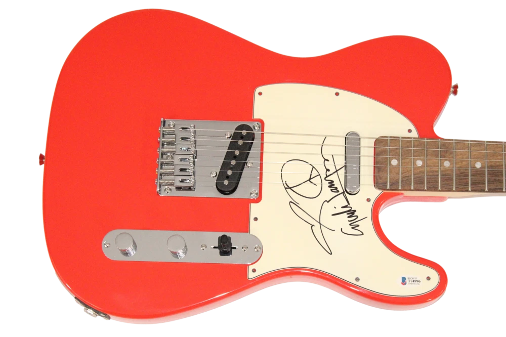 Cyndi Lauper Signed Autograph Fender Guitar - She's So Unusual w/ Beckett COA