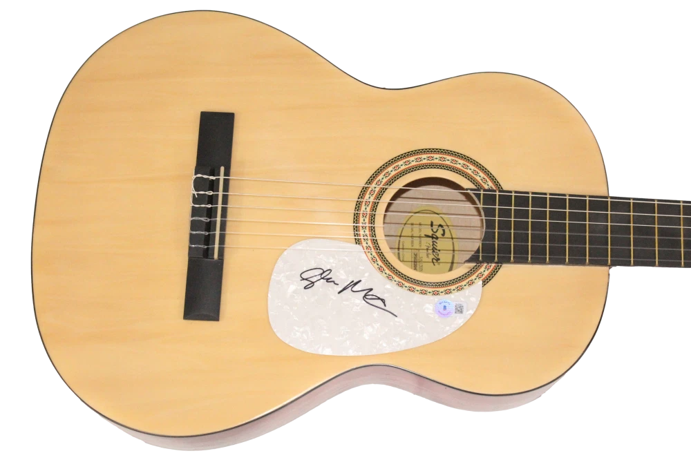 Glen Matlock Sex Pistols Signed Autograph Fender Acoustic Guitar w/ Beckett COA