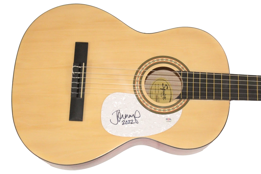 John Mellencamp Signed Autograph Fender Acoustic Guitar - American Fool PSA COA