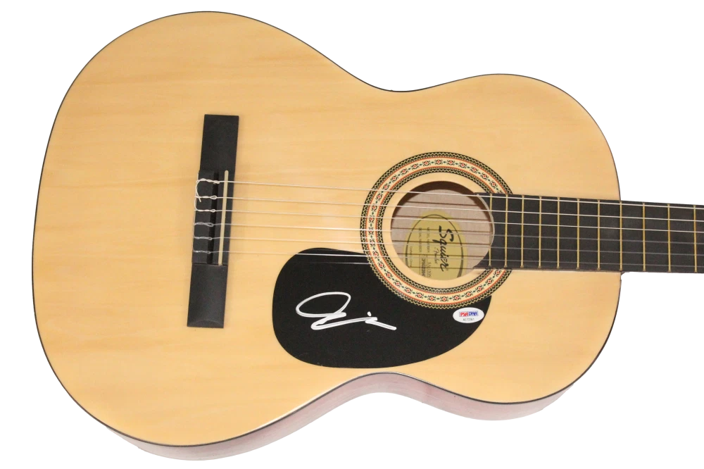 Caleb Followill Kings of Leon Signed Autograph Fender Acoustic Guitar w/ PSA COA