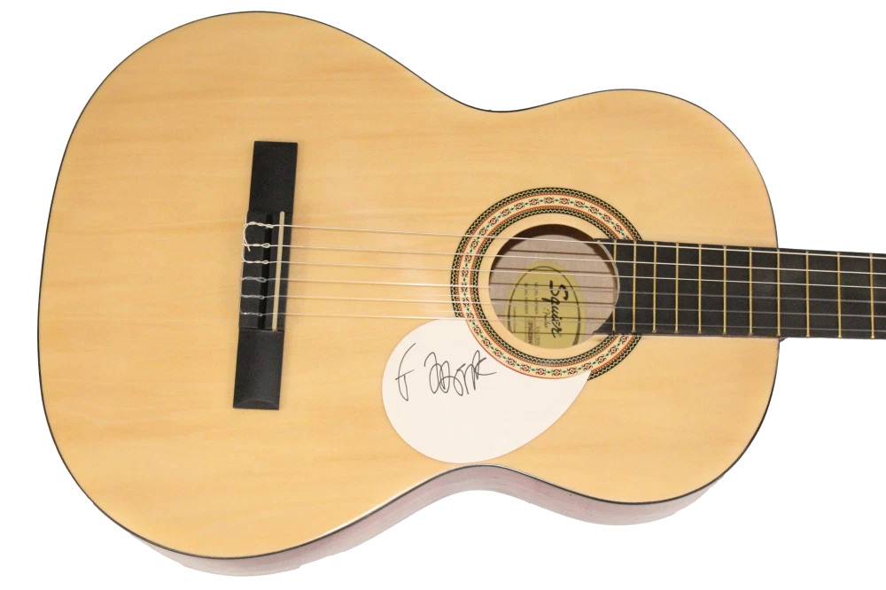 Frank Zappa Signed Autograph Fender Acoustic Guitar Apostrophe (') Beckett COA
