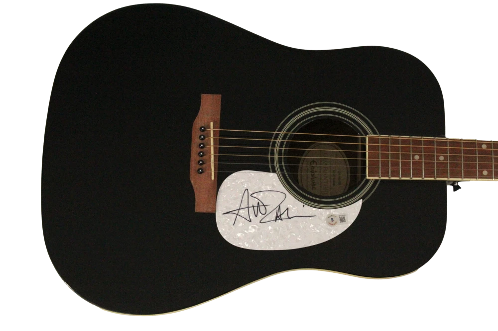Avril Lavigne Signed Autograph Gibson Epiphone Acoustic Guitar w/ Beckett COA