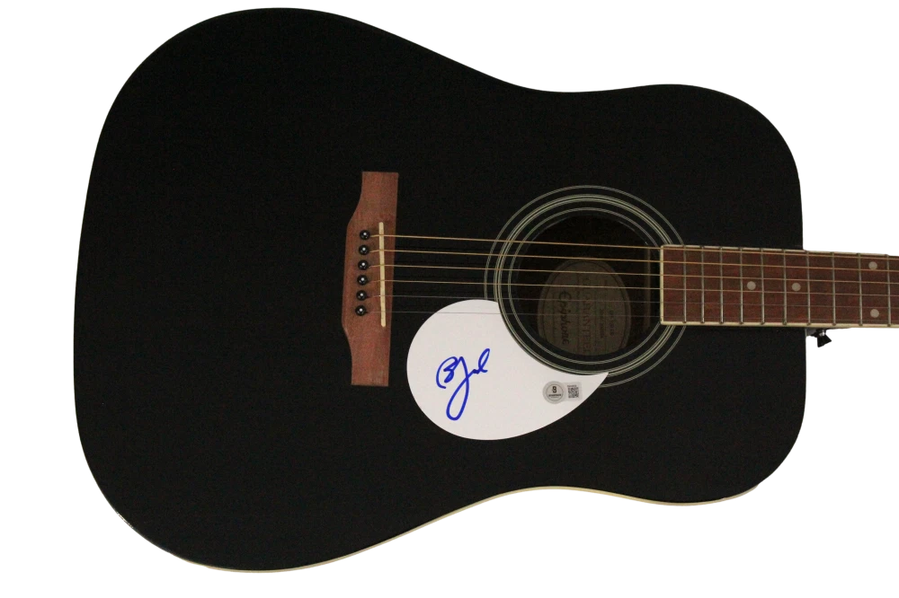 Billy Joel Signed Autograph Gibson Epiphone Acoustic Guitar - Piano Man Beckett