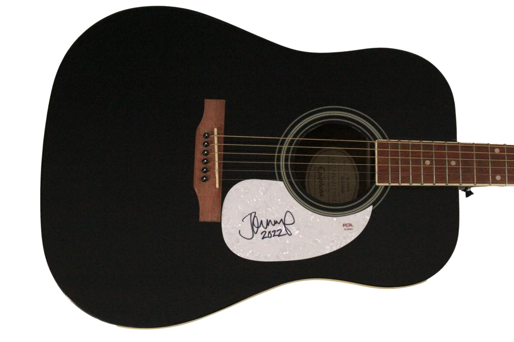 John Mellencamp Signed Autograph Gibson Epiphone Acoustic Guitar w/ PSA COA