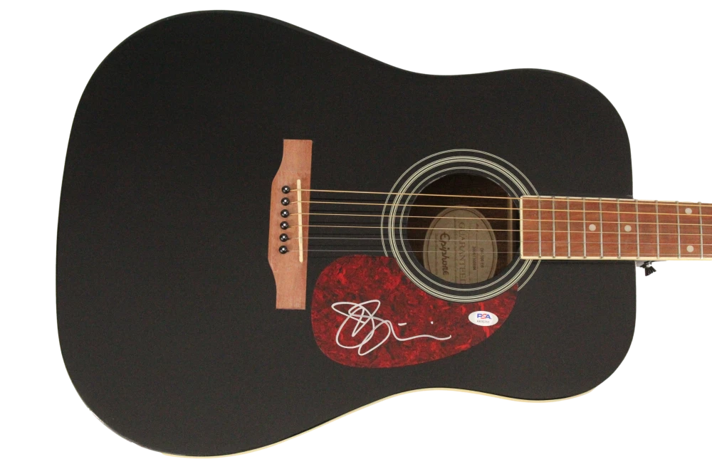 Joe Satriani Signed Autograph Gibson Epiphone Acoustic Guitar Chickenfoot - PSA