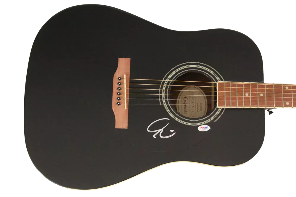 Caleb Followill Kings of Leon Signed Autograph Gibson Epiphone Guitar - PSA COA