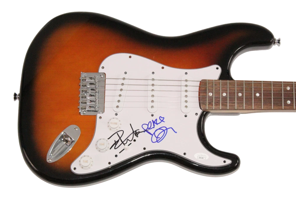 Dave Matthews & Tim Reynolds Signed Autograph Fender Guitar DMB Band w/ JSA COA