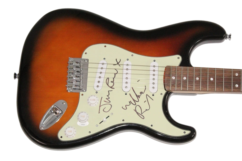 The Jesus and Mary Chain Band Signed Autograph Fender Electric Guitar w/ JSA COA