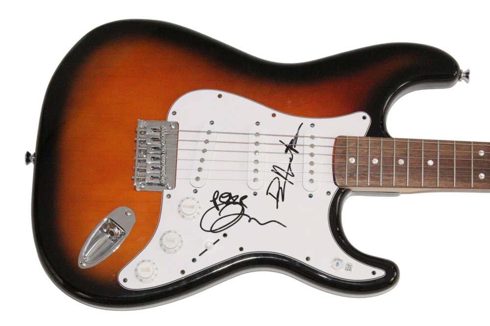 Dave Matthews & Tim Reynolds Signed Autograph Fender Guitar DMB Band Beckett COA