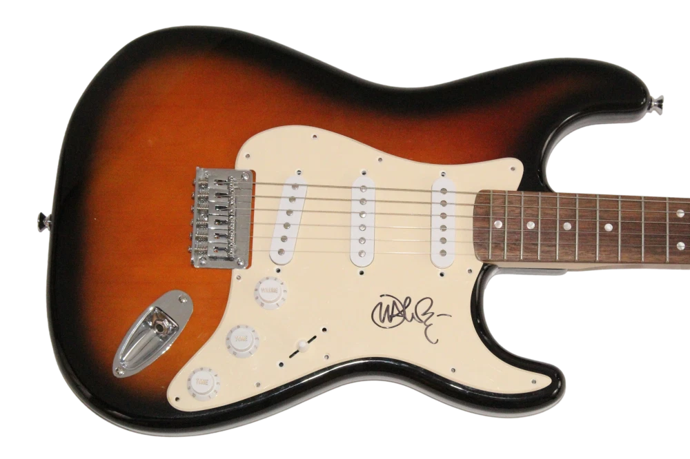 John Mayer Signed Autograph Fender Electric Guitar - Room for Squares w/ JSA COA