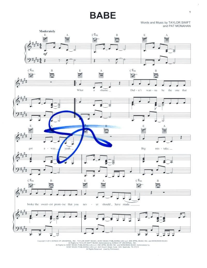 Jennifer Nettles Sugarland Signed Autograph Sheet Music - Country Music Star