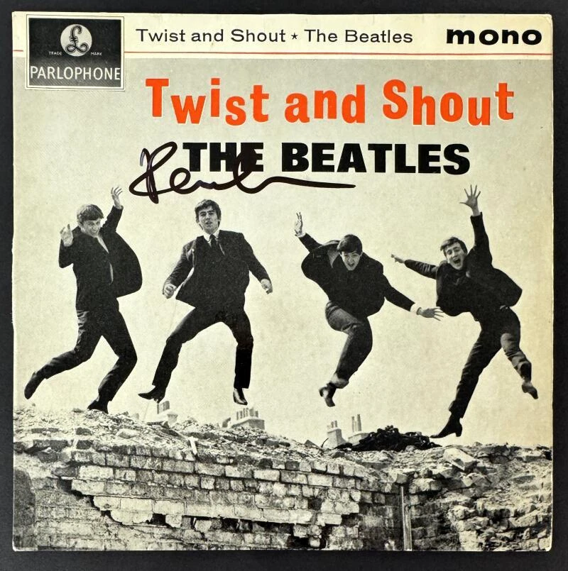 Paul McCartney The Beatles Signed Autograph 45 RMP Vinyl Record w/ JSA ACOA COA