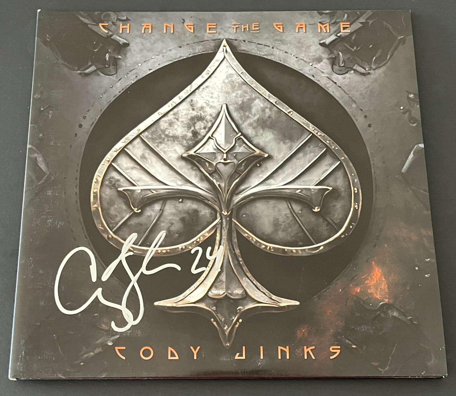 CODY JINKS SIGNED AUTOGRAPH CHANGE THE GAME VINYL ALBUM w/PROOF & BECKETT COA