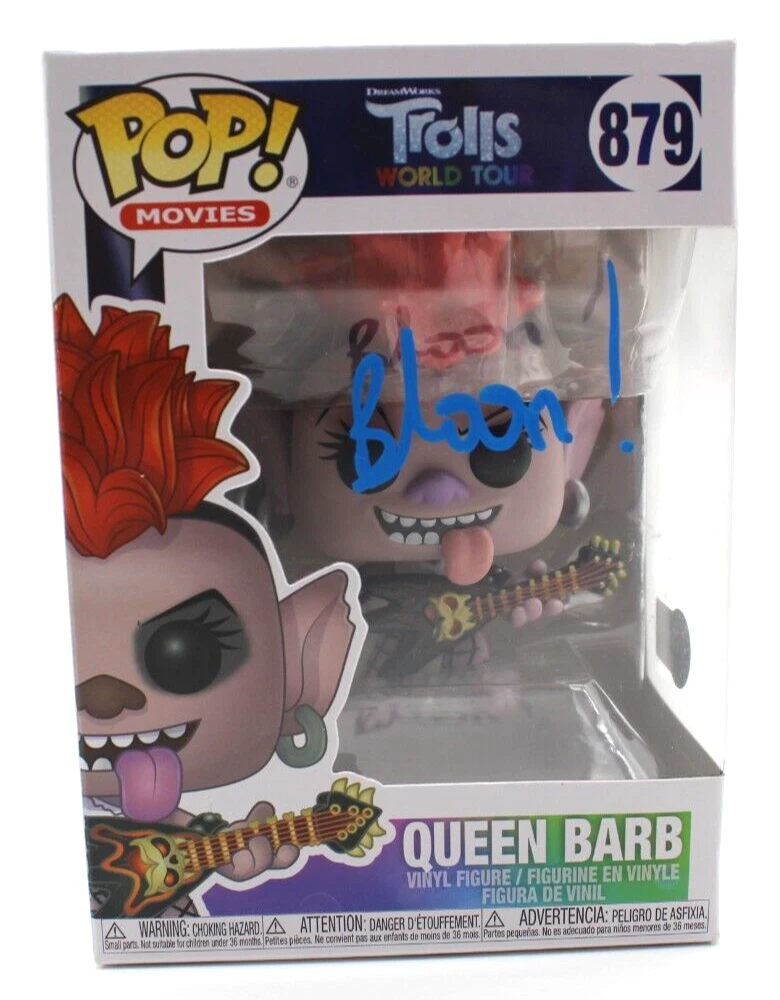 Rachel Bloom Trolls World Tour Queen Barb Signed Funko Pop w/Beckett COA BP89914