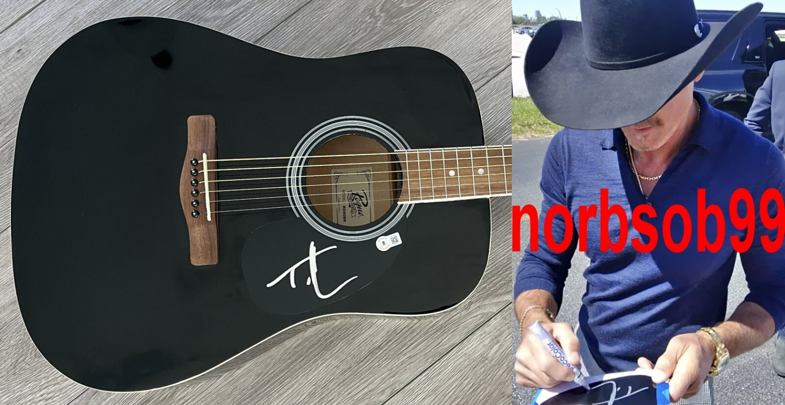 TIM MCGRAW SIGNED 41