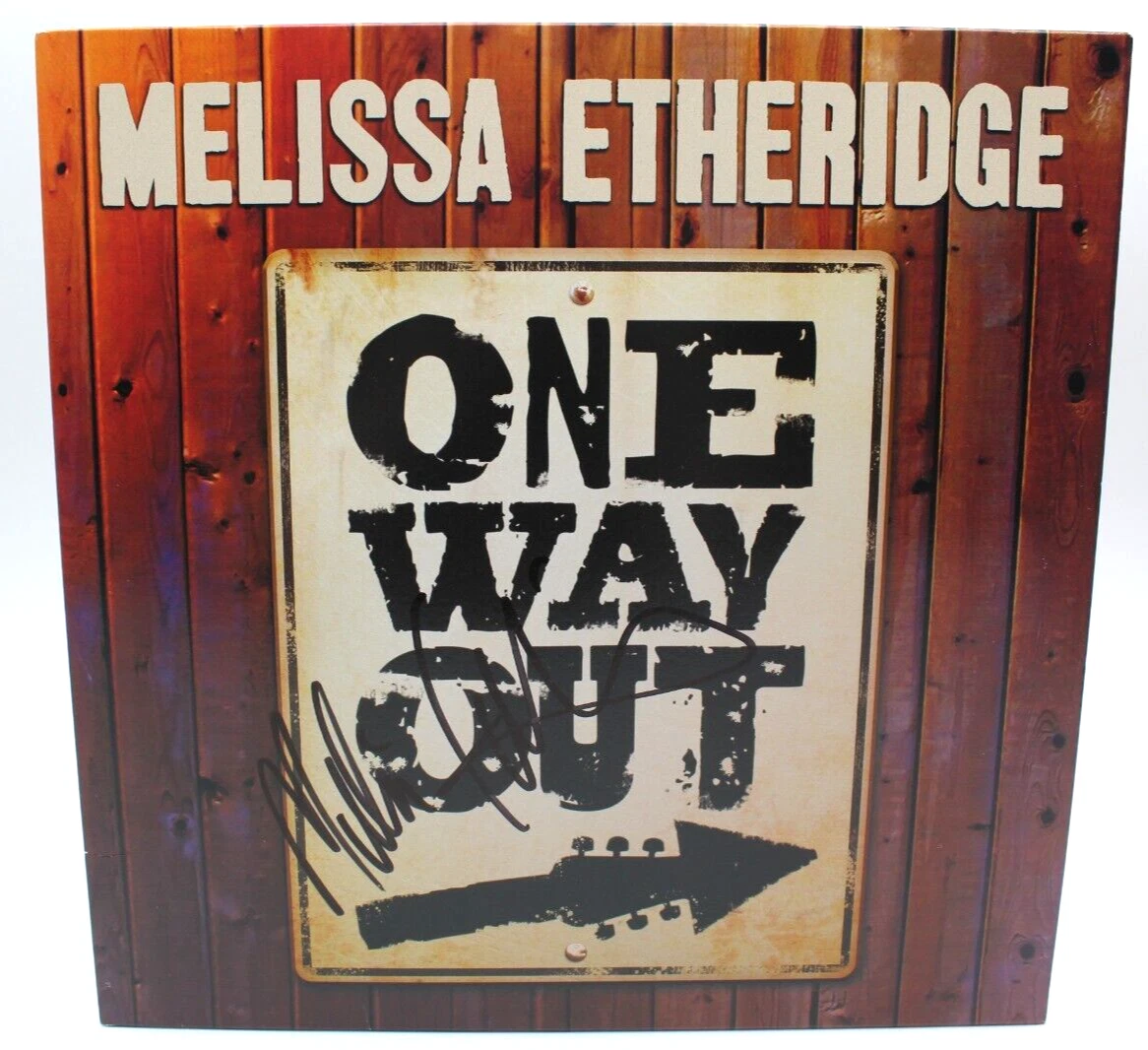 Melissa Etheridge One Way Out Vinyl Record Album LP W/BECKETT COA BAS BN71264