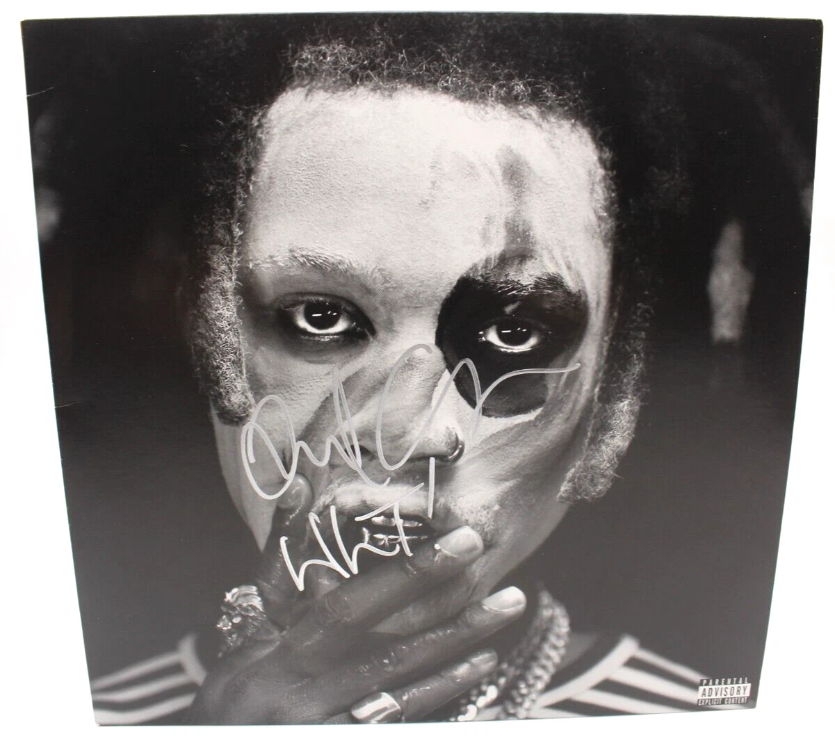 Denzel Curry TA1300 Signed Vinyl Album Cover LP W/BECKETT COA BN71262