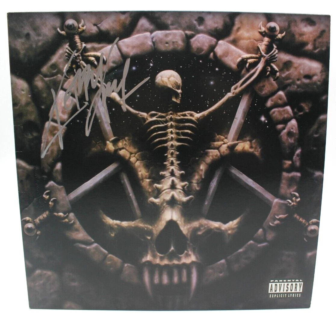 Kerry King Signed Slayer Divine Intervention Record Album W/Beckett COA BP89603