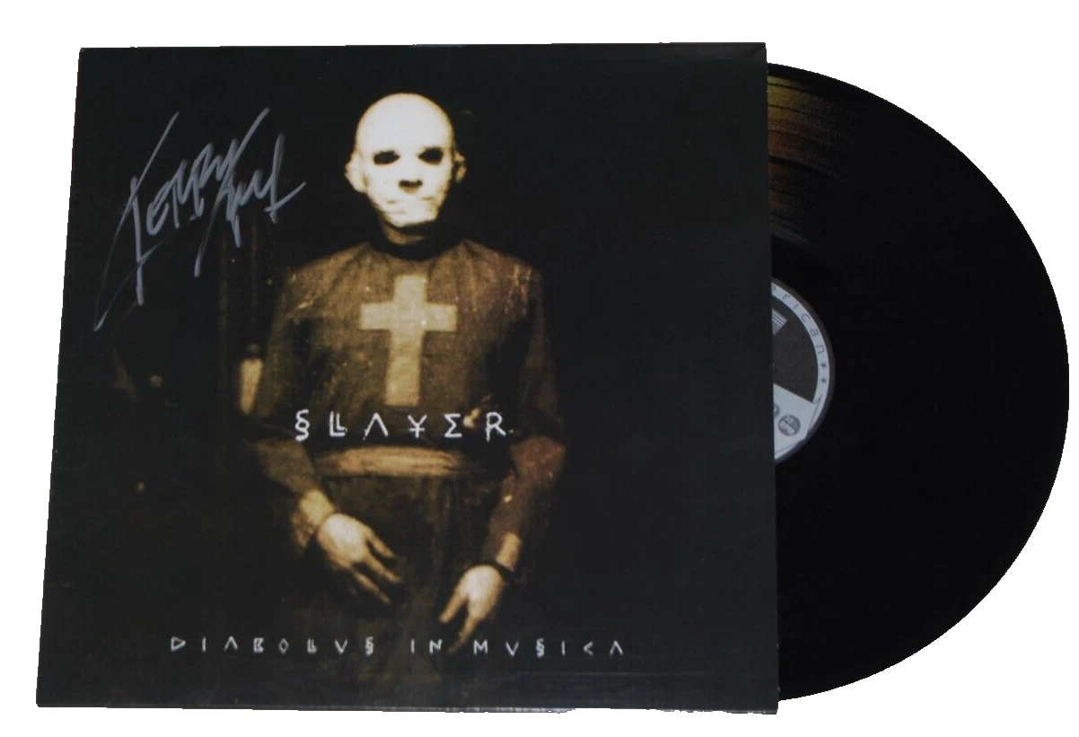KERRY KING signed (SLAYER) Diabolus in Musica Vinyl Record Album BECKETT BP89606
