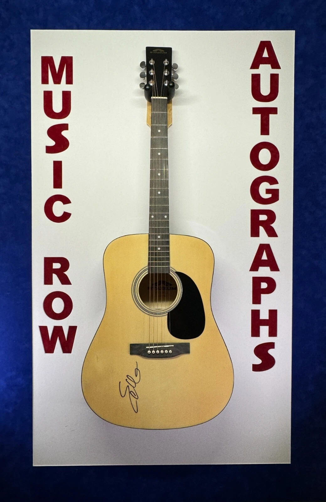 ERIC CHURCH Signed Autograph Acoustic Guitar ACOA LOA Drink In My Hand