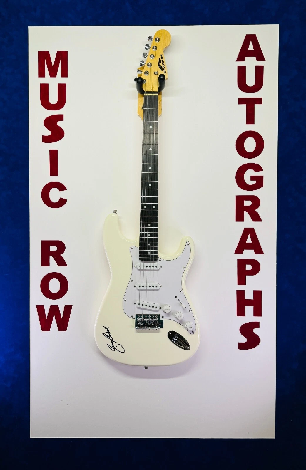JERRY CANTRELL Signed Electric Guitar Autograph on body JSA LOA Alice In Chains
