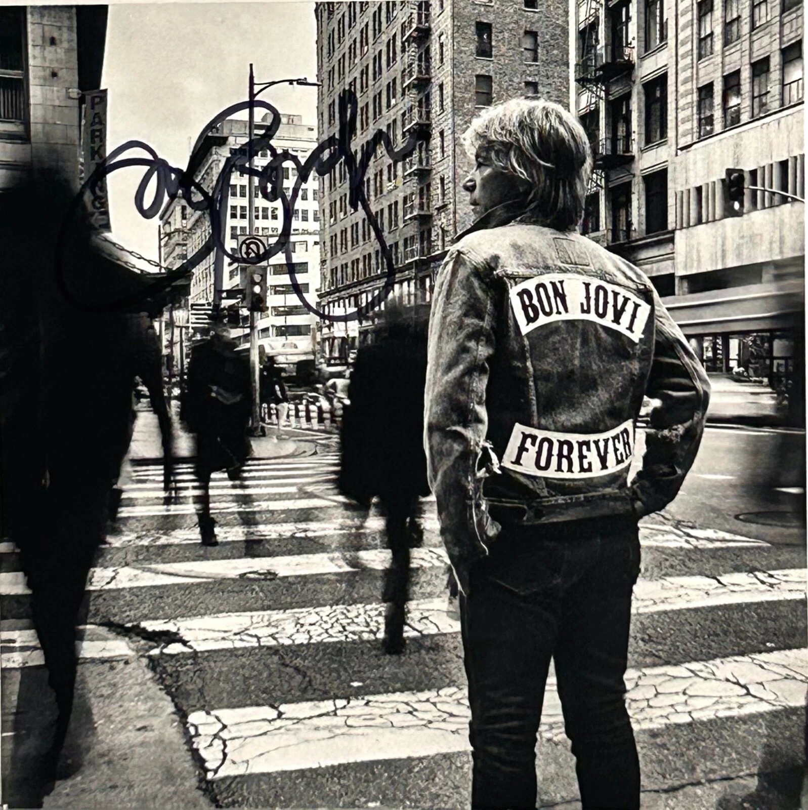 JON BON JOVI Signed Autograph CD Insert 