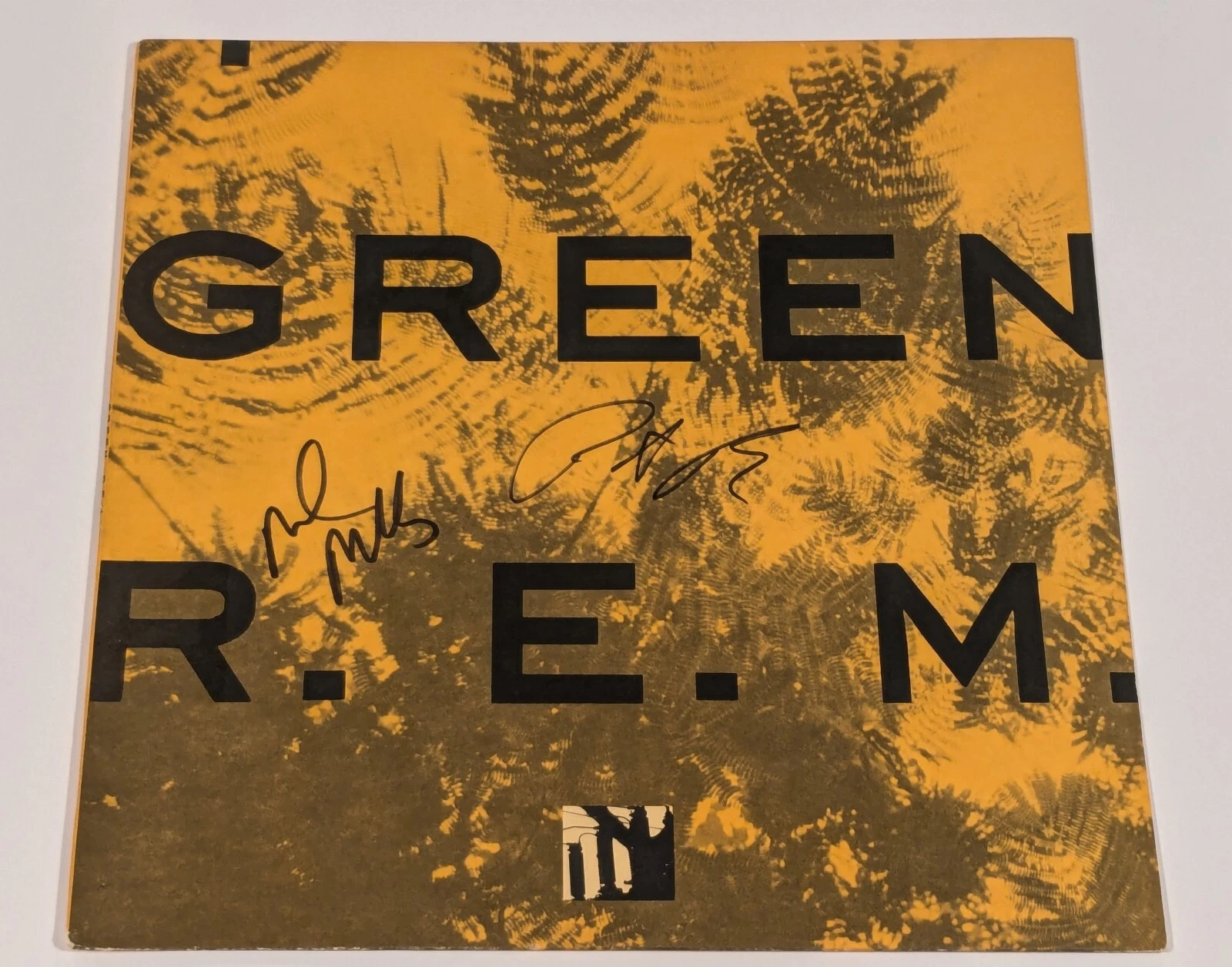 R.E.M. PETER BUCK MIKE MILLS signed ORIGINAL 