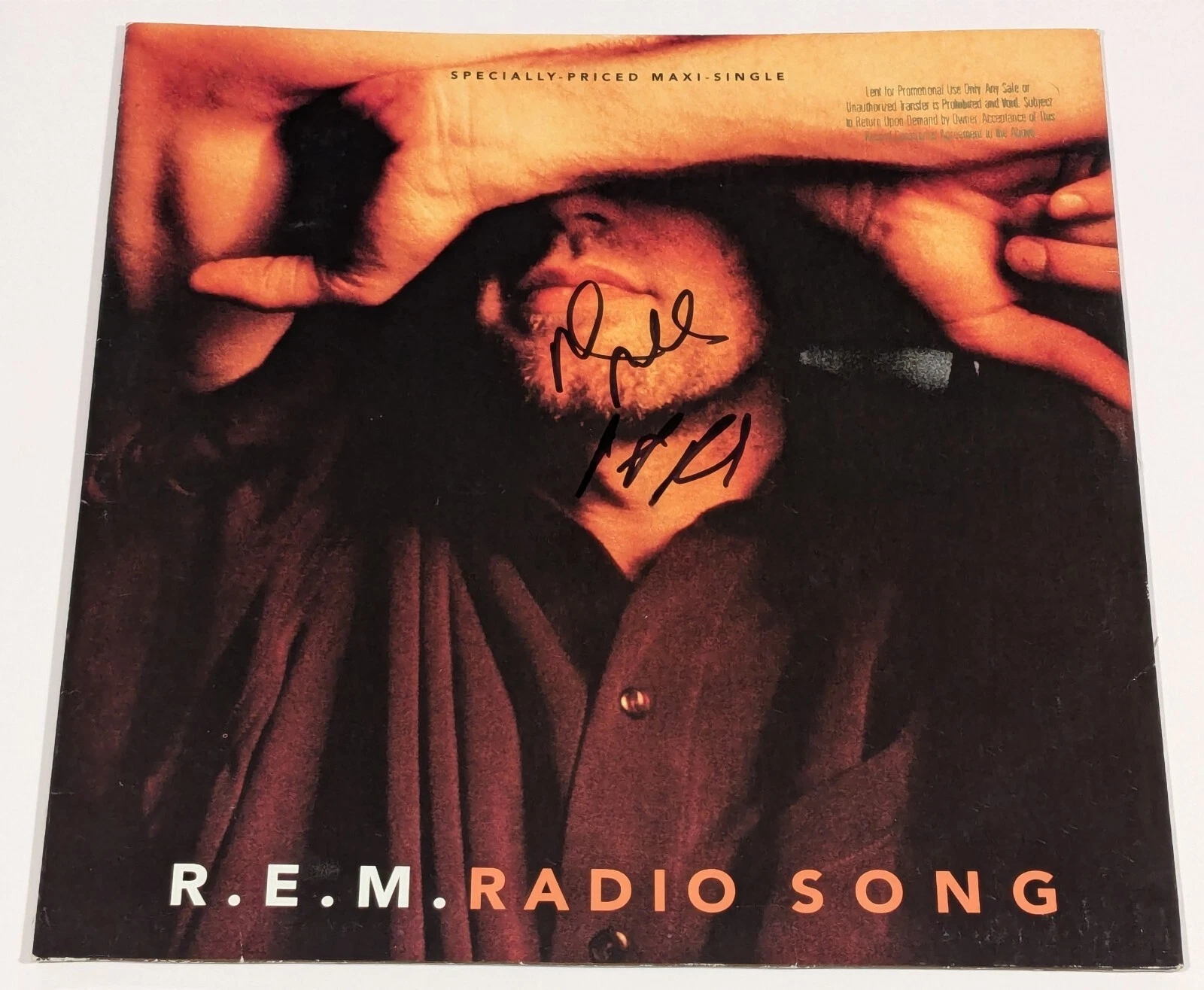 R.E.M. PETER BUCK MIKE MILLS signed 