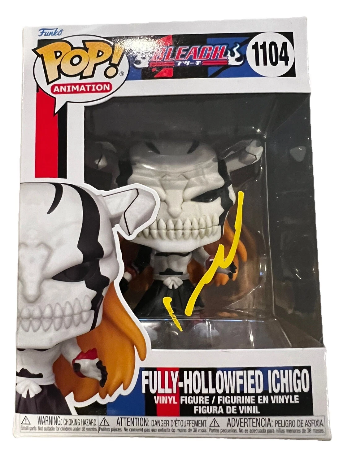 Johnny Yong Bosch Signed (ICHIGO) #1104 Funko Pop Animation BECKETT BAS BP09579