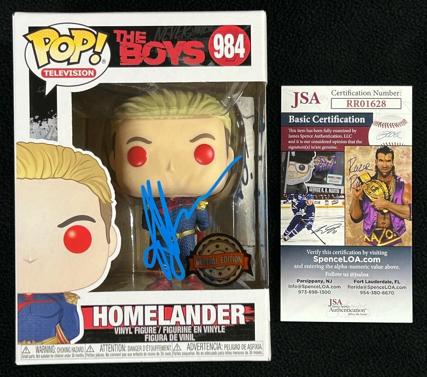 Antony Starr Signed The Boys 