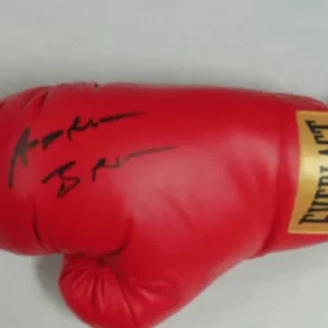 ADRIEN BRONER SIGNED RED EVERLAST BOXING GLOVE THE PROBLEM AUTOGRAPHED RARE