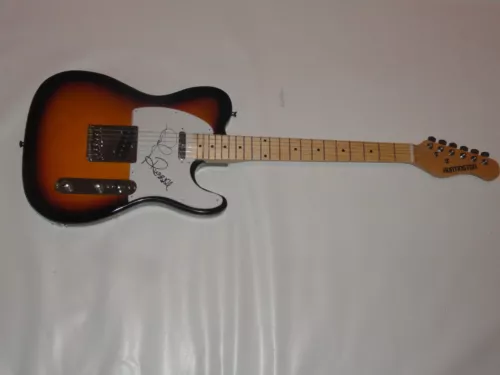 AIR SUPPLY SIGNED SUNBURST ELECTRIC GUITAR RUSSELL HITCHCOCK GRAHAM JSA COA COLLECTIBLE MEMORABILIA