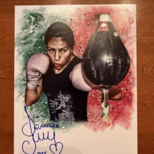 ANA MARIA TORRES SIGNED AUTOGRAPH 8X10 PHOTO PICTURE COA BOXING CHAMP HOF MEXICO