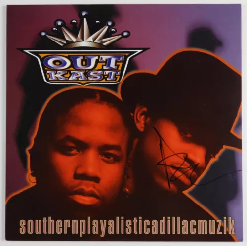 ANDRE 3000 JSA SIGNED AUTOGRAPH RECORD ALBUM VINYL OUTKAST COLLECTIBLE MEMORABILIA