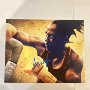 ANN WOLFE SIGNED AUTOGRAPH 8x10 PHOTO PICTURE COA BOXING CHAMP HOF