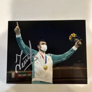 BAKHODIR JALOLOV SIGNED AUTOGRAPH 8x10 PHOTO PICTURE BOXING CHAMP COA OLYMPICS