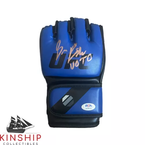 Bruce Buffer signed UFC Glove PSA DNA COA MMA Inscribed VOTO Auto Rare Z1665
