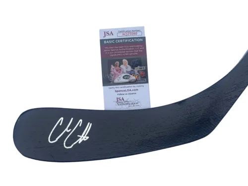 COLE CAUFIELD SIGNED MONTREAL CANADIENS HOCKEY STICK JSA COA COLLECTIBLE MEMORABILIA